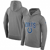 Indianapolis Colts Nike Sideline Property of Performance Pullover Hoodie Gray,baseball caps,new era cap wholesale,wholesale hats